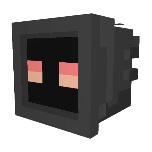 Octogonbox Minecraft avatar head, 3D render
