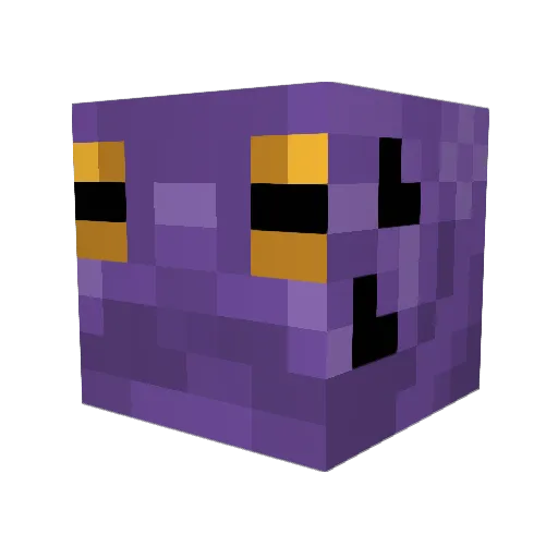 Octopus55643 Minecraft avatar head, 3D render