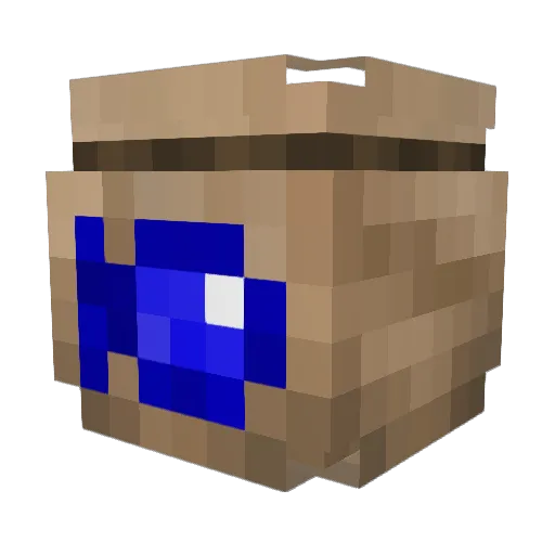 OctopusPi Minecraft avatar head, 3D render