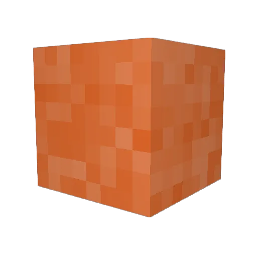 Octoram_ Minecraft avatar head, 3D render