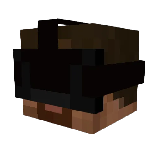 OcuRift Minecraft avatar head, 3D render