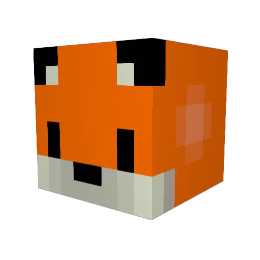 Odah99 Minecraft avatar head, 3D render