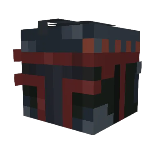 Odd456 Minecraft avatar head, 3D render
