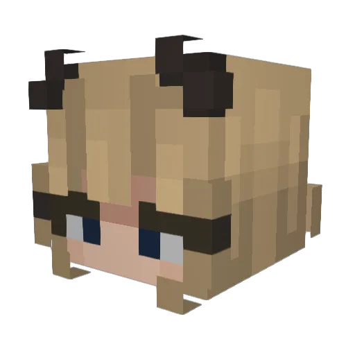 OddBall_97 Minecraft avatar head, 3D render