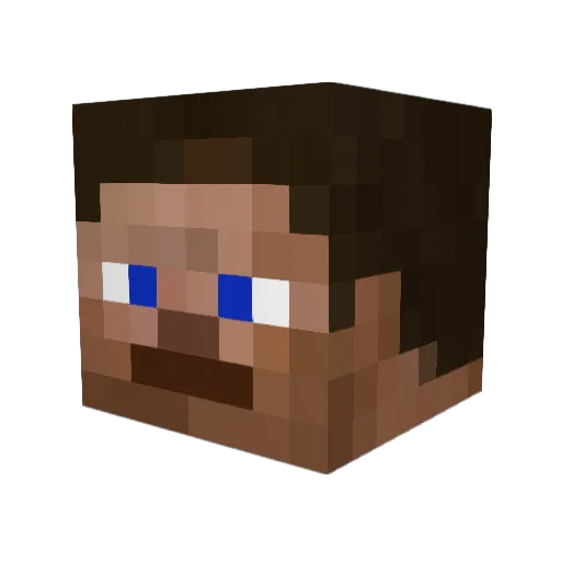 OddBall_Spartan Minecraft avatar head, 3D render