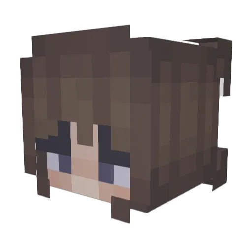 OddMirage Minecraft avatar head, 3D render