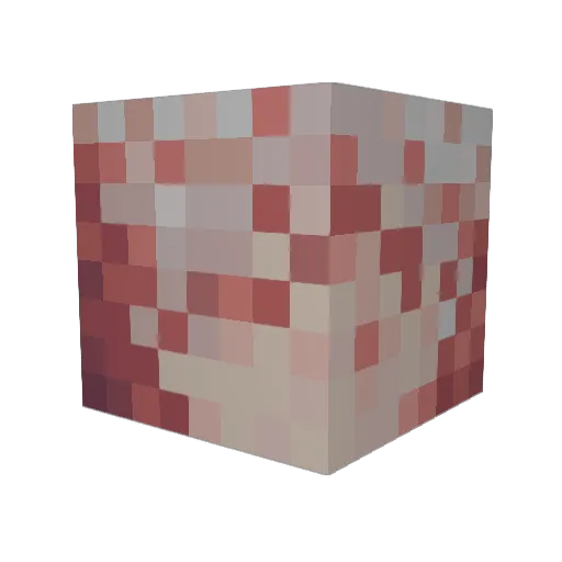 OddPluto Minecraft avatar head, 3D render