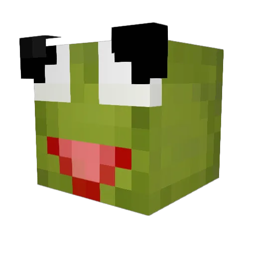 OddSourLemon Minecraft avatar head, 3D render