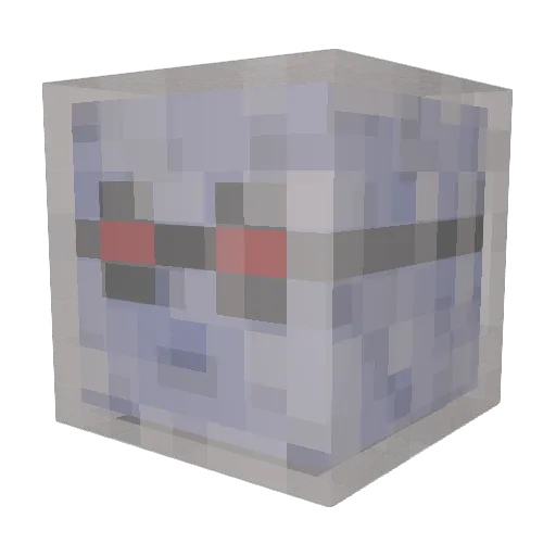 OddWash Minecraft avatar head, 3D render