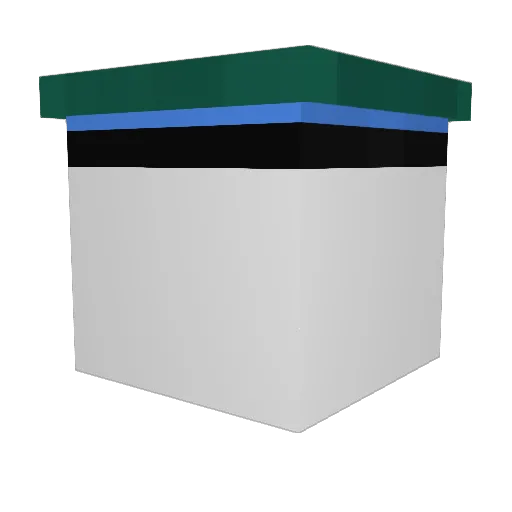 Odd_Duck228 Minecraft avatar head, 3D render
