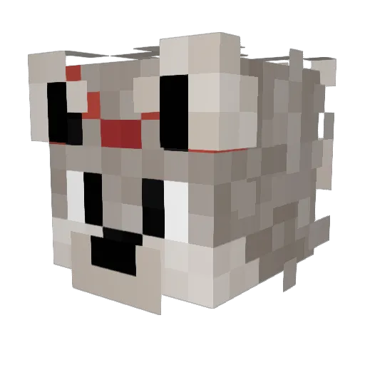 Oddi_De_Xryl Minecraft avatar head, 3D render