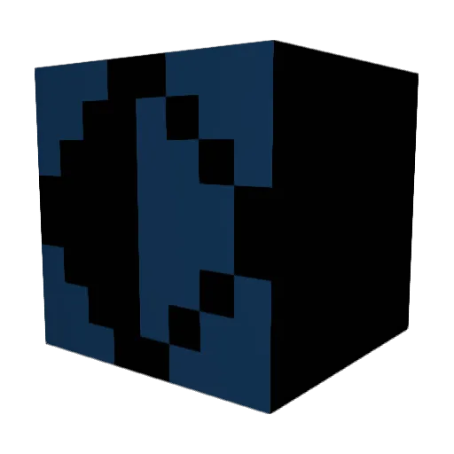 OddsMaker Minecraft avatar head, 3D render