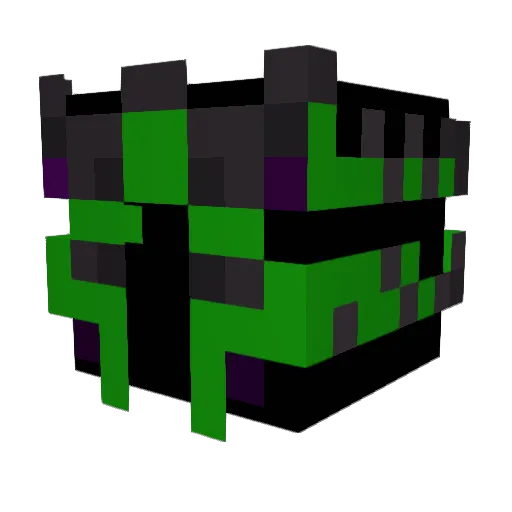 Oddsprout4 Minecraft avatar head, 3D render