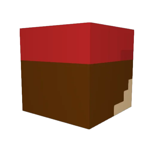 Odelsgutten Minecraft avatar head, 3D render