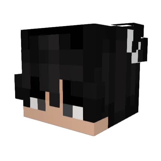 OderFren Minecraft avatar head, 3D render