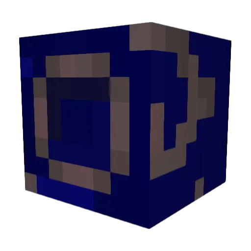 Odi27 Minecraft avatar head, 3D render