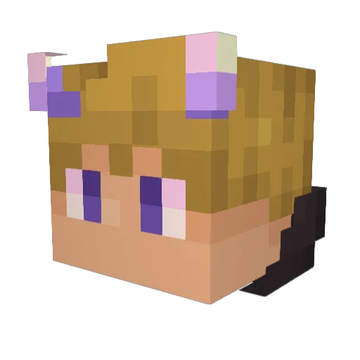 OdinZozio Minecraft avatar head, 3D render