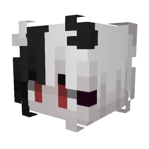 Odina_005 Minecraft avatar head, 3D render