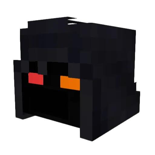 Odinone Minecraft avatar head, 3D render