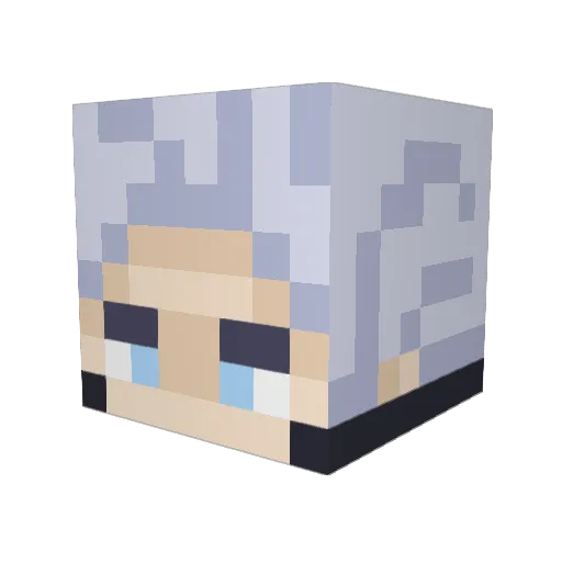 OdinsRagnarok Minecraft avatar head, 3D render
