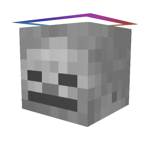 Odio_A_Maricones Minecraft avatar head, 3D render
