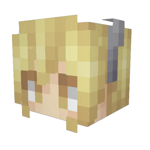 OdisPodisWodis Minecraft avatar head, 3D render