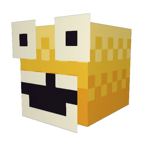 OdizzleMcFizzle Minecraft avatar head, 3D render
