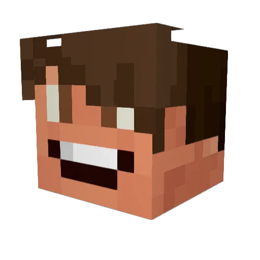 Odst554 Minecraft avatar head, 3D render