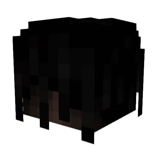 Odu Minecraft avatar head, 3D render
