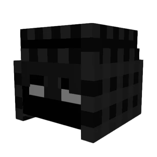 Odysseia69 Minecraft avatar head, 3D render