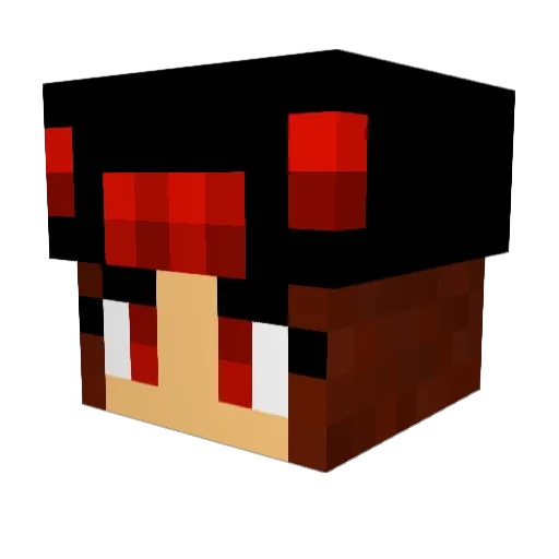 Odysseus9739 Minecraft avatar head, 3D render