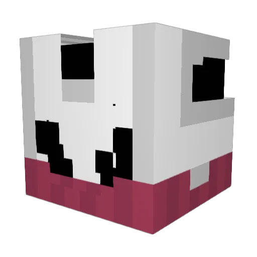 Odysseyfan1 Minecraft avatar head, 3D render
