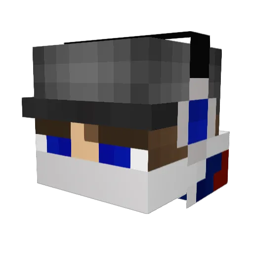 Oeh310 Minecraft avatar head, 3D render