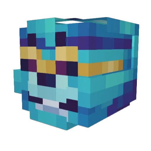 Oehlenborg Minecraft avatar head, 3D render