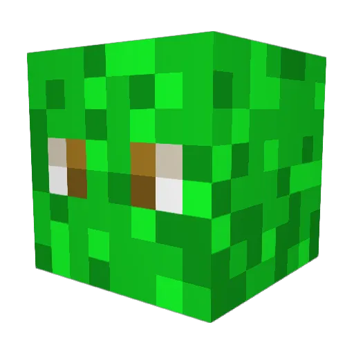 Oelbam Minecraft avatar head, 3D render