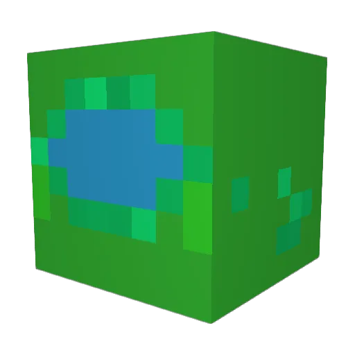 OffAmoeba400464 Minecraft avatar head, 3D render
