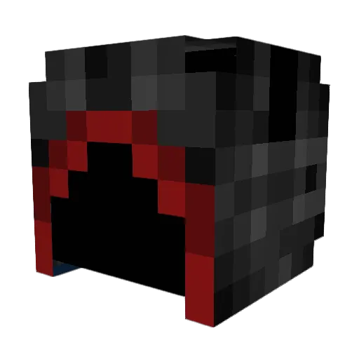 OffDahRodd Minecraft avatar head, 3D render