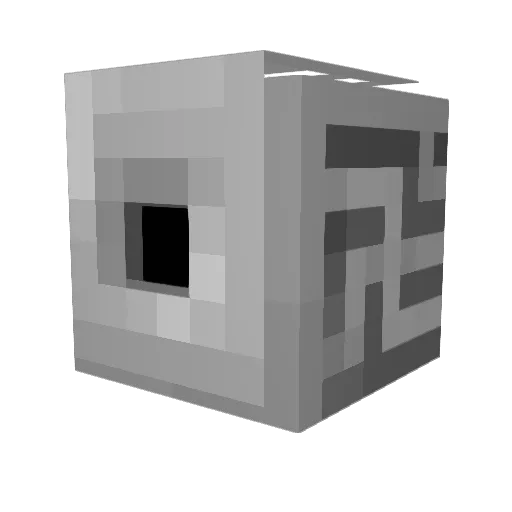 OffYourTopic Minecraft avatar head, 3D render