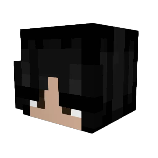 Offendedlion Minecraft avatar head, 3D render
