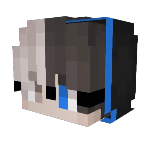 OfferedErik Minecraft avatar head, 3D render