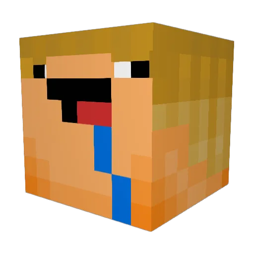 OfficerBurke4401 Minecraft avatar head, 3D render