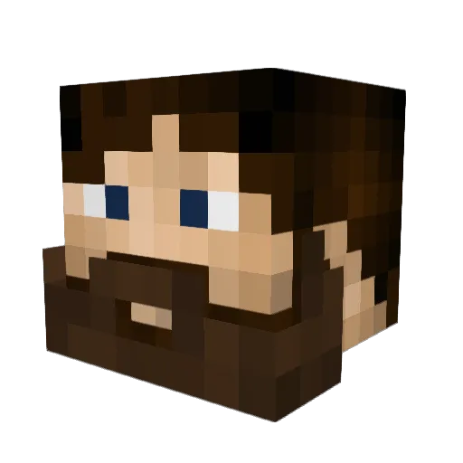 OfficerFriendly0 Minecraft avatar head, 3D render