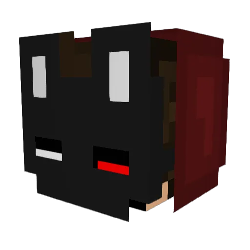 OfficerNasty1 Minecraft avatar head, 3D render
