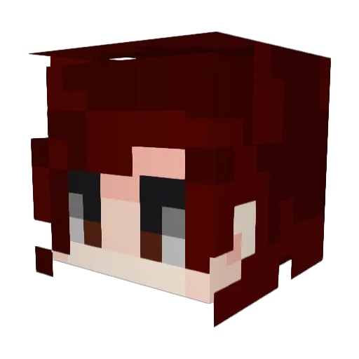 OfficerTomahawk Minecraft avatar head, 3D render