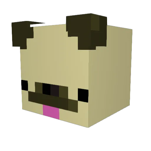 Officer_Kylo Minecraft avatar head, 3D render