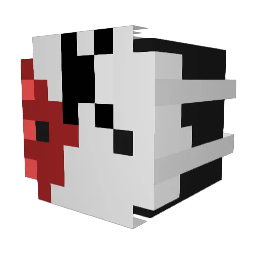 Officer_RexMRT Minecraft avatar head, 3D render