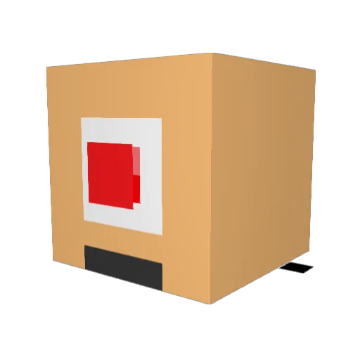 OfficialAnton Minecraft avatar head, 3D render