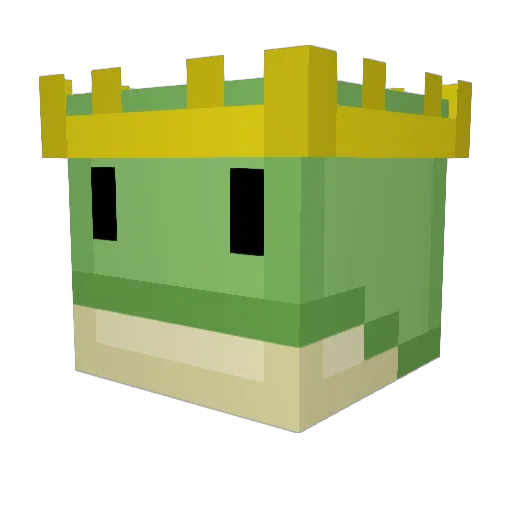 OfficialDavidNC Minecraft avatar head, 3D render