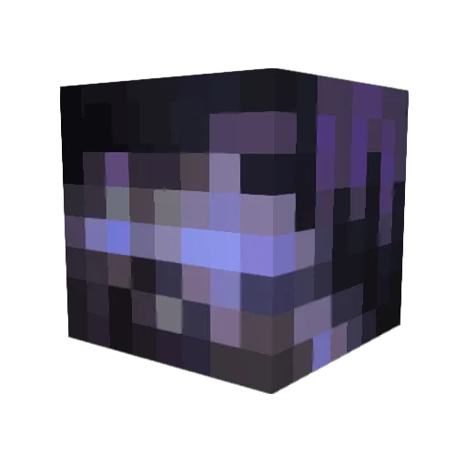OfflineBot Minecraft avatar head, 3D render