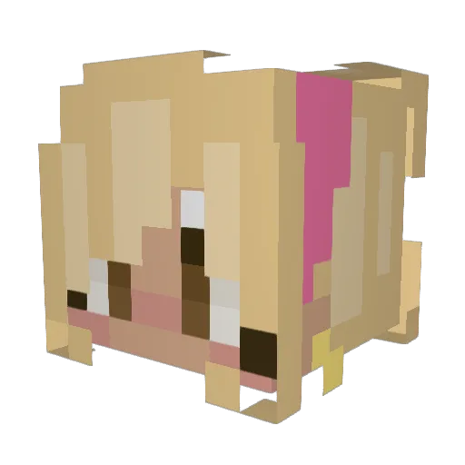 OfflineLauren_ Minecraft avatar head, 3D render
